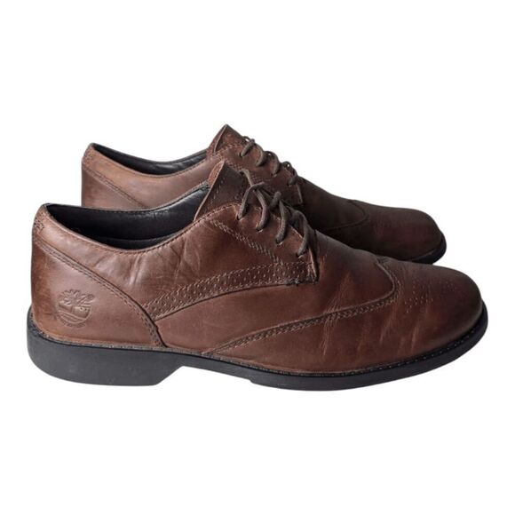 TIMBERLAND Fitchburg Wingtip Lace-Up Oxford Size 9 - Picture 2 of 9